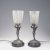 Pair of figurative table lights, 1920s