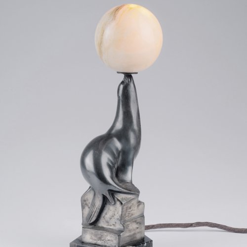Tischleuchte 'Seehund', um 1930
