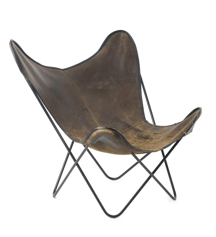 Hauptbild zu Objekt, 'Bat' - 'Butterfly' chair, 1938 , Jorge Ferrari-Hardoy, Knoll International, New York, 122C 38