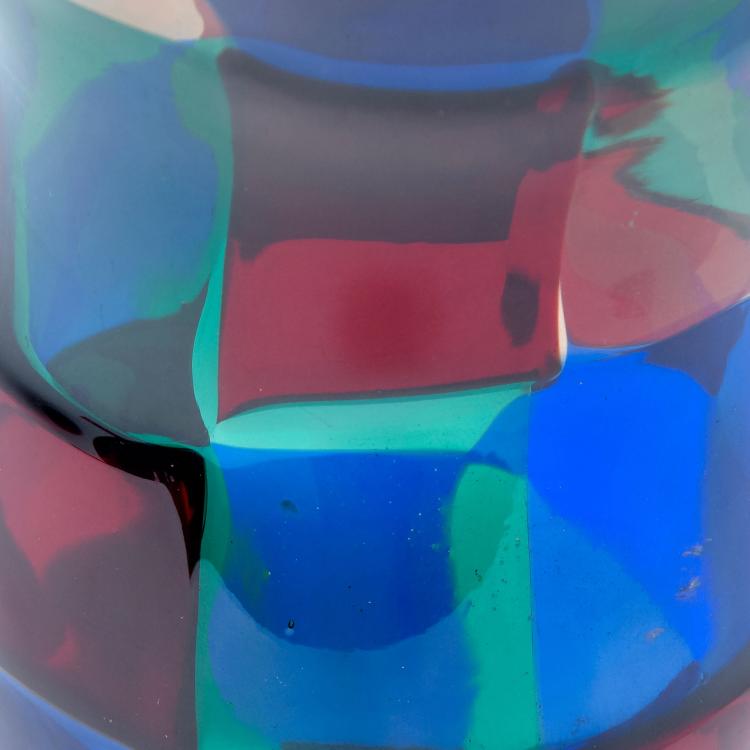 Bild 3 zu Objekt, 'Pezzato' vase, c1951, Fulvio Bianconi, Venini & C., Murano, 122B 60