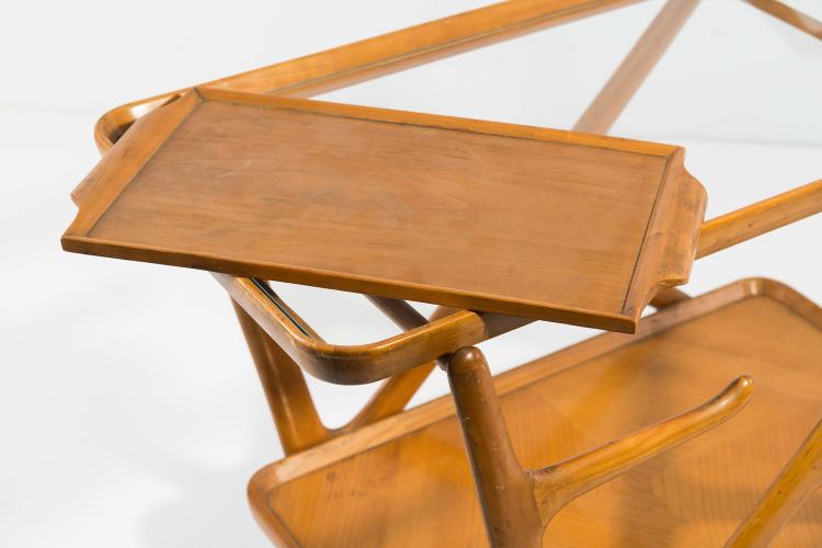 Bild 2 zu Objekt, Serving cart, 1950s, Cesare Lacca, Cassina, Mailand (zugeschrieben), 122A 17