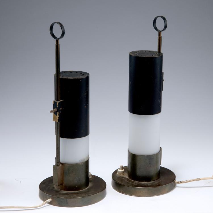 Bild 2 zu Objekt, Two table lights, 1950s, Angelo Lelli, Arredoluce, Monza (zugeschrieben), 122A 36