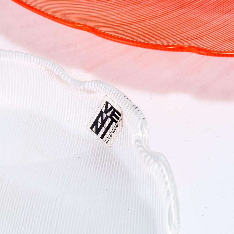 Bild 1 zu Objekt, Two 'Foglia' bowls, 1938, Tyra Lundgren, Venini & C., Murano, 122B 41