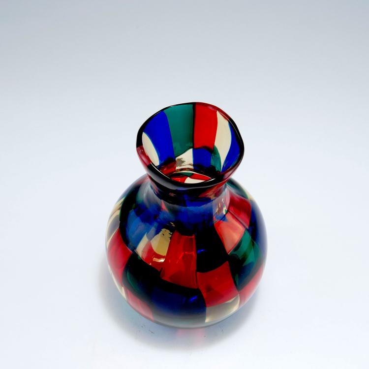 Bild 2 zu Objekt, 'Pezzato' vase, c1951/2004, Fulvio Bianconi, Venini & C., Murano, 122B 70