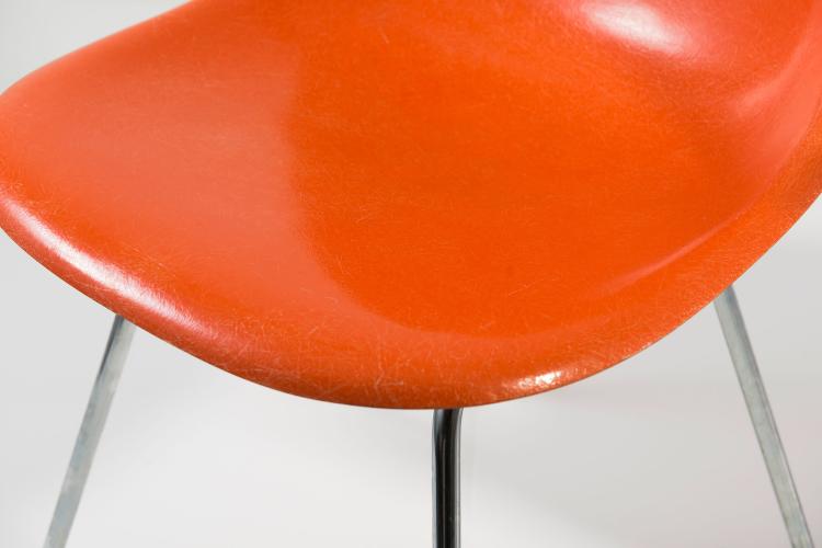 Bild 3 zu Objekt, Four 'Plastic side chairs on 'H' base', 1950-53, Miller, Herman, Zeeland; Fehlbaum, Weil am Rhein, 122C 95