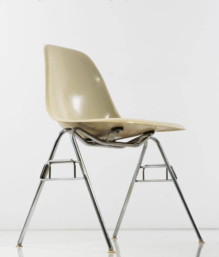 Bild 3 zu Objekt, Vier Stapelst&uuml;hle 'DSS', 1950-53, Miller, Herman, Zeeland, 122C 94