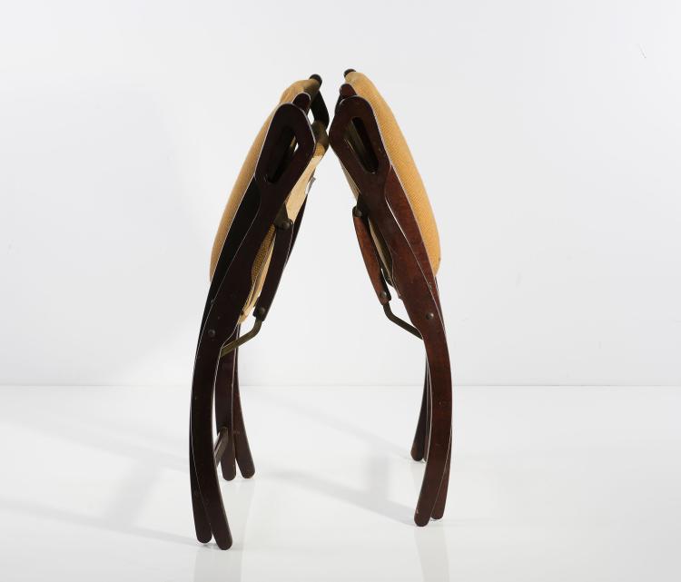 Bild 4 zu Objekt, Zwei Klappst&uuml;hle 'Ninfea', 1958, Gio Ponti, Reguitti, Filii, Agnosine, 122A 94