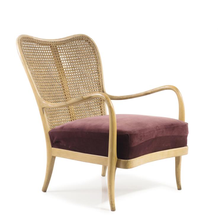 Hauptbild zu Objekt, Armlehnsessel, 1950er Jahre, Italien, 122A 43