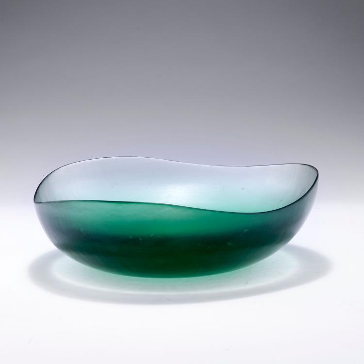 Bild 2 zu Objekt, 'Battuto' bowl, c1957, Tobia Scarpa, Venini & C., Murano, 122B 82