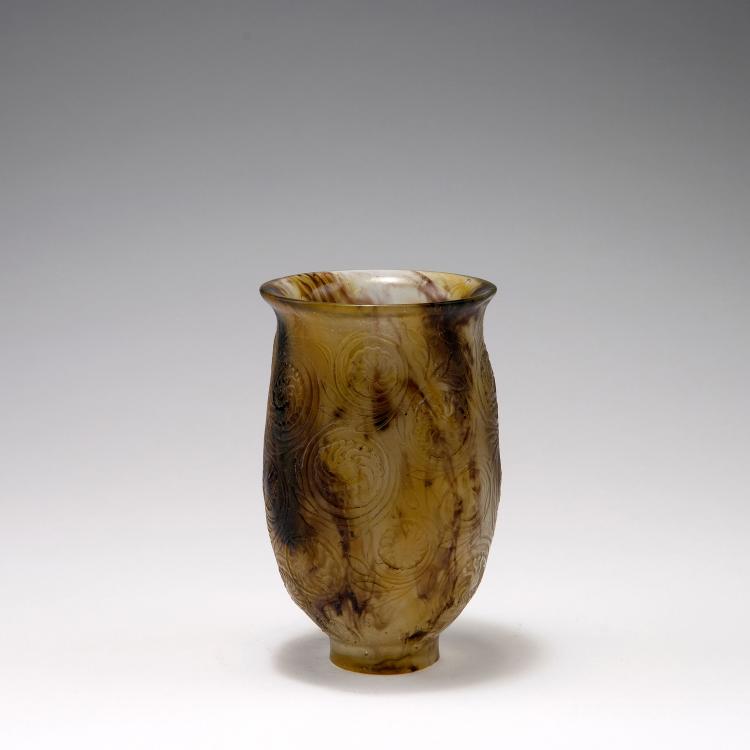Bild 1 zu Objekt, Vase 'Rosaces et feuillages', um 1921, D&eacute;corchemont, Fran&ccedil;ois, Conches, 123 44