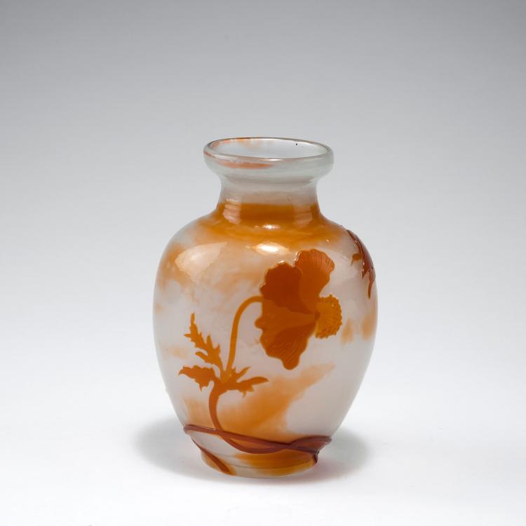 Bild 1 zu Objekt, 'Pavot' vase, c1898, Gall&eacute;, Emile, Nancy, 123 54