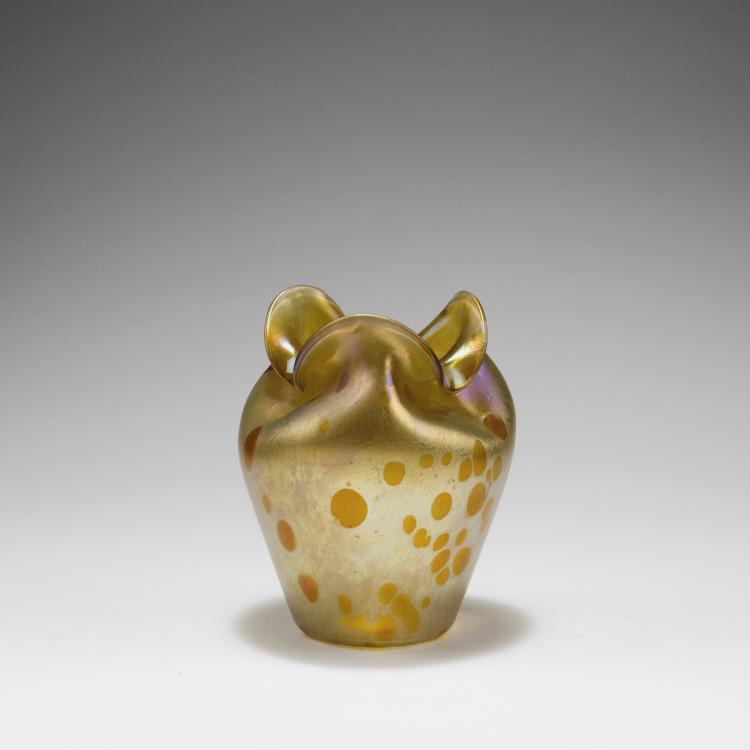 Hauptbild zu Objekt, 'Astr&auml;a' vase, 1900, L&ouml;tz Wwe., Klosterm&uuml;hle, 123 104