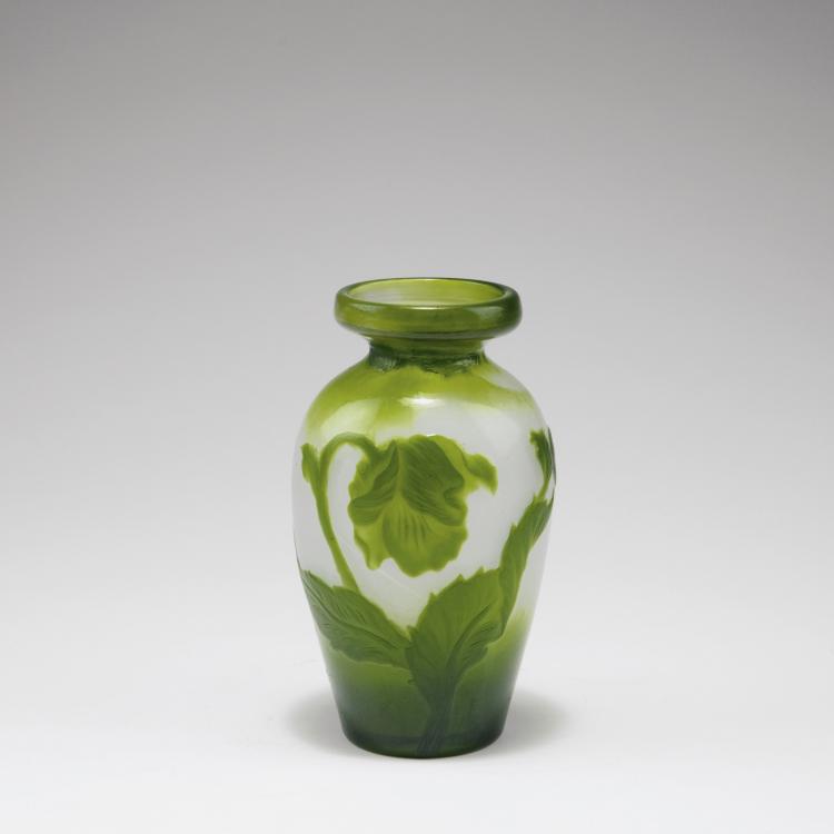 Hauptbild zu Objekt, 'Tulipes' vase, c1900, Muller, Henri, Croismare, 123 129