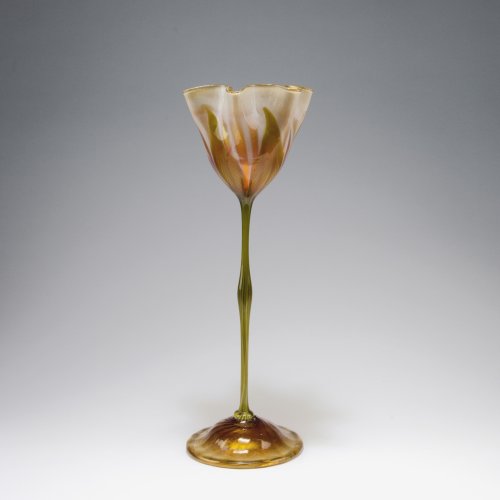 Tall flower goblet, 1902