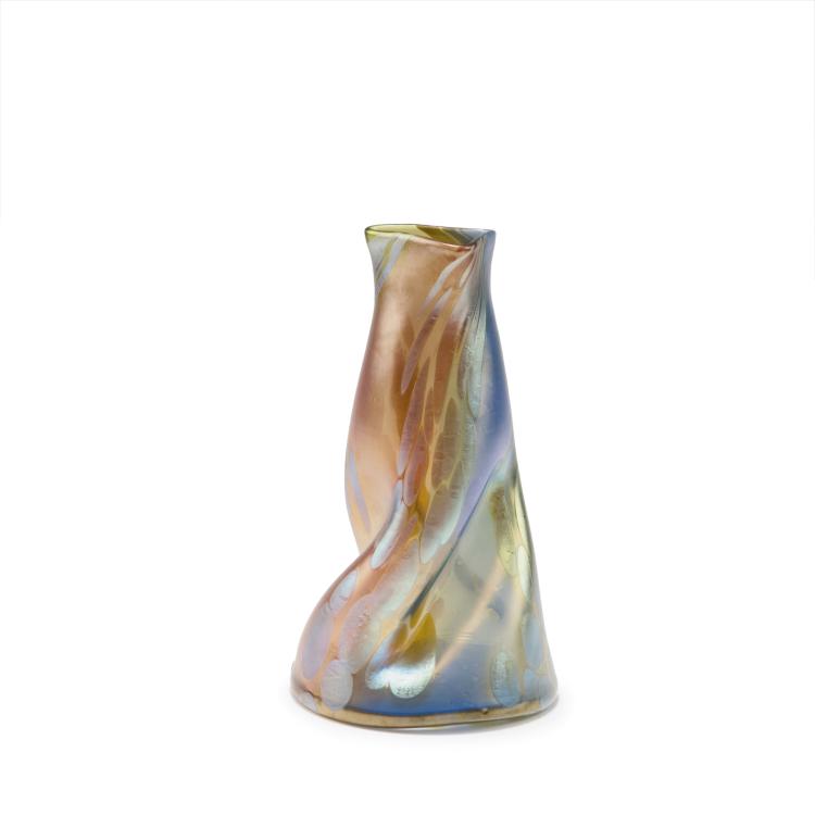 Hauptbild zu Objekt, 'Tricolor' vase, 1900, L&ouml;tz Wwe., Klosterm&uuml;hle, 123 105