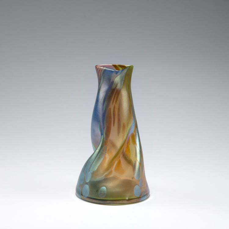 Bild 1 zu Objekt, 'Tricolor' vase, 1900, L&ouml;tz Wwe., Klosterm&uuml;hle, 123 105