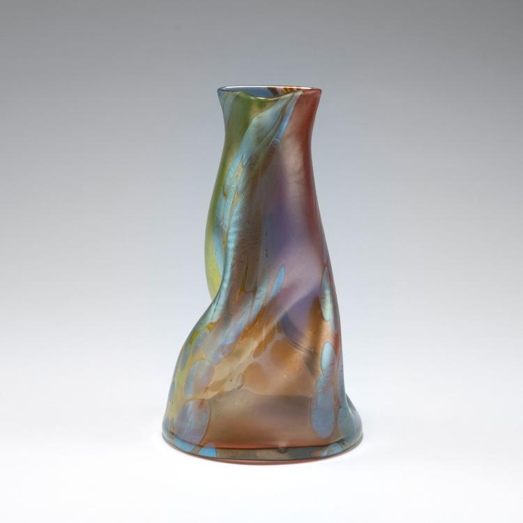 Bild 2 zu Objekt, 'Tricolor' vase, 1900, L&ouml;tz Wwe., Klosterm&uuml;hle, 123 105