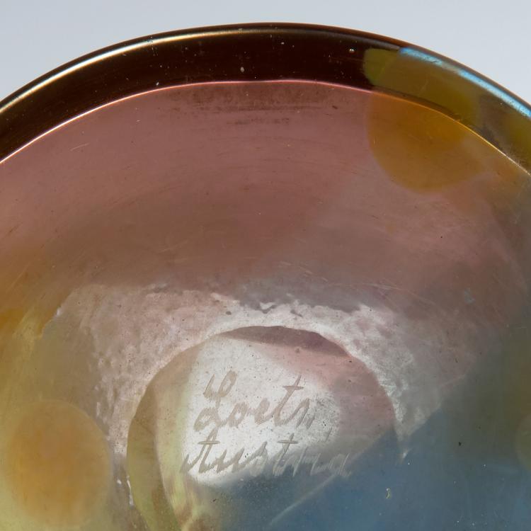 Bild 3 zu Objekt, 'Tricolor' vase, 1900, L&ouml;tz Wwe., Klosterm&uuml;hle, 123 105