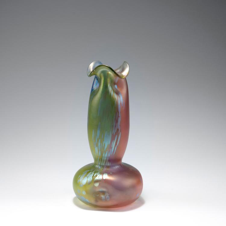 Bild 1 zu Objekt, 'Tricolor' vase, 1900, L&ouml;tz Wwe., Klosterm&uuml;hle, 123 106