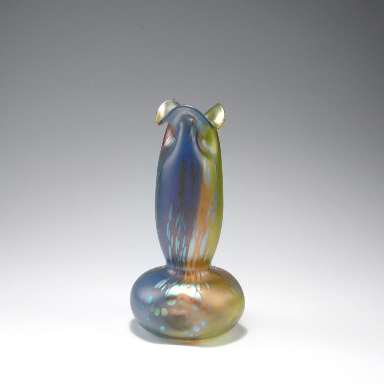 Bild 2 zu Objekt, 'Tricolor' vase, 1900, L&ouml;tz Wwe., Klosterm&uuml;hle, 123 106