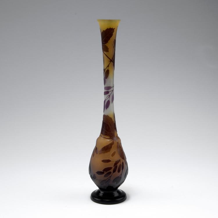 Bild 1 zu Objekt, 'Epine-vinette' vase, 1906-14, Gall&eacute;, Emile, Nancy, 123 87
