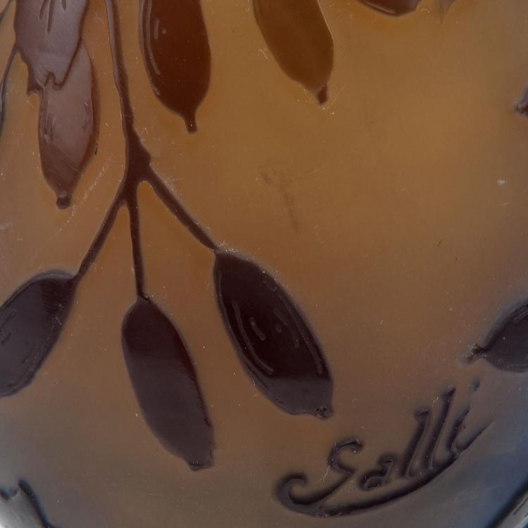 Bild 2 zu Objekt, 'Epine-vinette' vase, 1906-14, Gall&eacute;, Emile, Nancy, 123 87