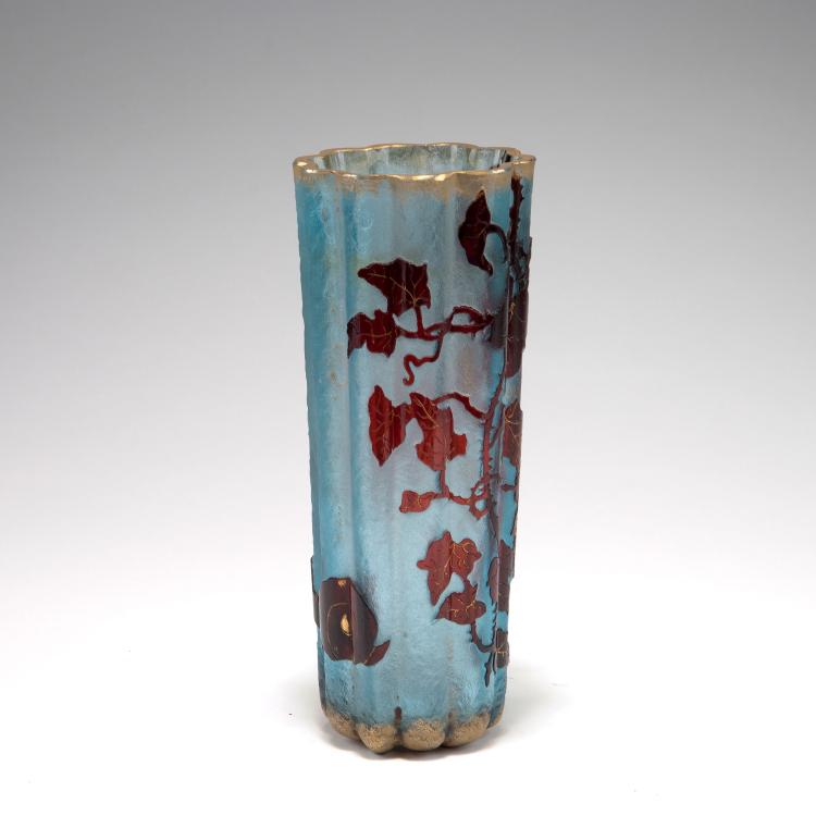Bild 1 zu Objekt, 'Ronces et escargot' vase, 1883, Daum Fr&egrave;res, Nancy, 123 11