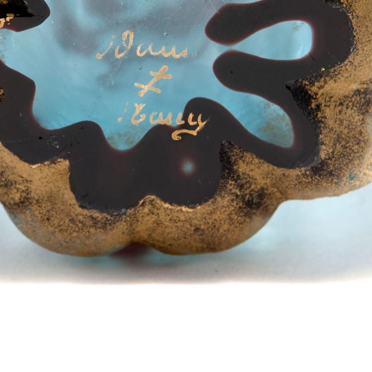 Bild 3 zu Objekt, 'Ronces et escargot' vase, 1883, Daum Fr&egrave;res, Nancy, 123 11