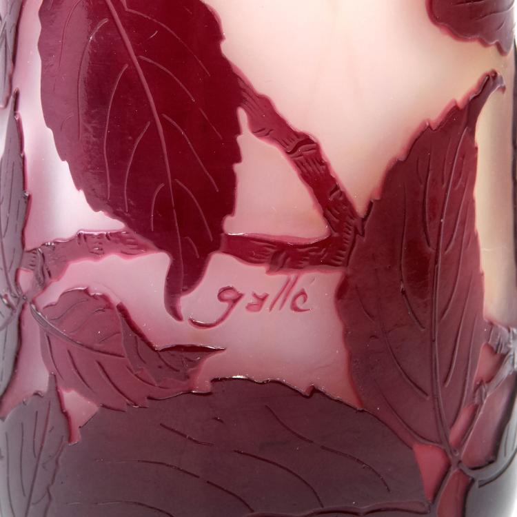 Bild 2 zu Objekt, 'Azal&eacute;e' vase, 1920s, Gall&eacute;, Emile, Nancy, 123 98