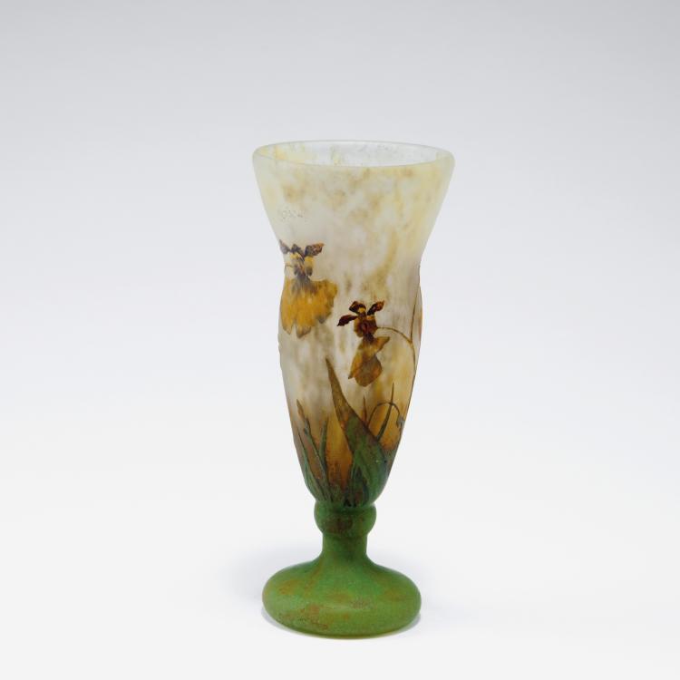 Hauptbild zu Objekt, 'Orchid&eacute;es' vase, c1905, Daum Fr&egrave;res, Nancy, 123 26