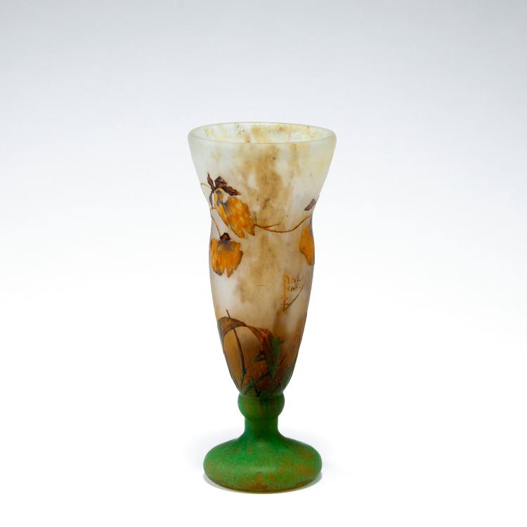 Bild 1 zu Objekt, 'Orchid&eacute;es' vase, c1905, Daum Fr&egrave;res, Nancy, 123 26