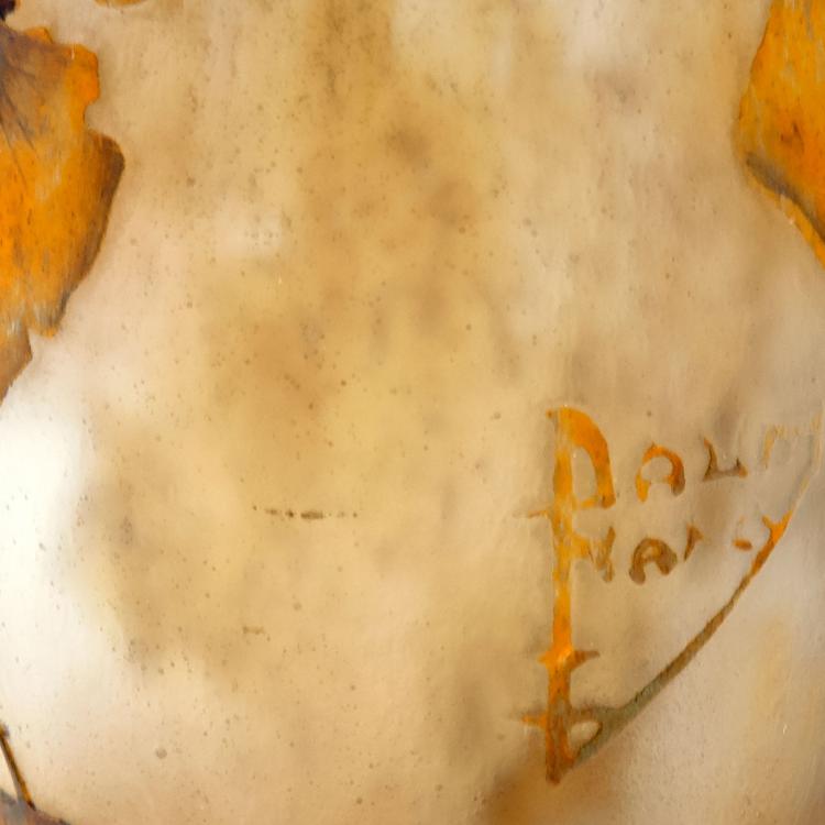 Bild 2 zu Objekt, 'Orchid&eacute;es' vase, c1905, Daum Fr&egrave;res, Nancy, 123 26