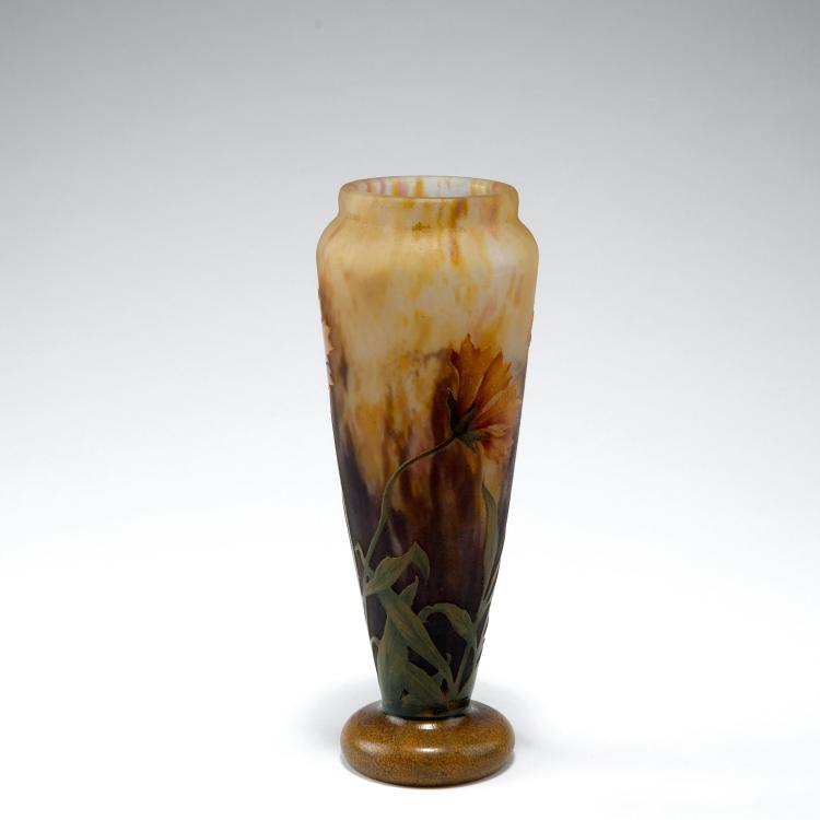 Bild 2 zu Objekt, 'Arnica' vase, c1910, Daum Fr&egrave;res, Nancy, 123 31