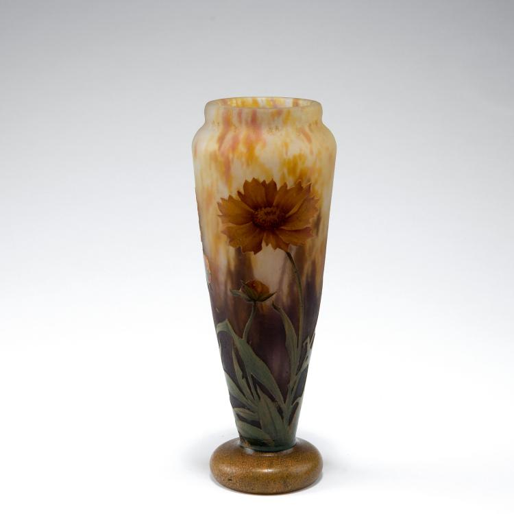 Bild 3 zu Objekt, 'Arnica' vase, c1910, Daum Fr&egrave;res, Nancy, 123 31