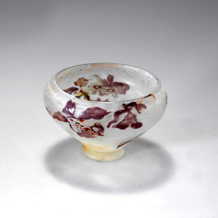 Bild 1 zu Objekt, 'Orchid&eacute;es' Marqueterie vase, 1900, Gall&eacute;, Emile, Nancy, 123 57