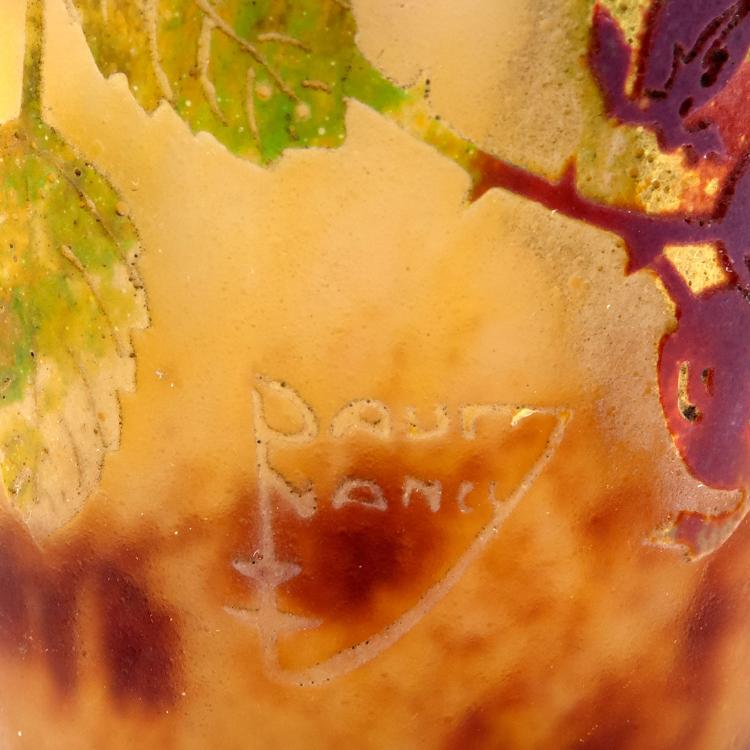 Bild 2 zu Objekt, 'Les fruits rouges de l'&eacute;glantier' vase, 1913, Henri Berg&eacute;, Daum Fr&egrave;res, Nancy, 123 41