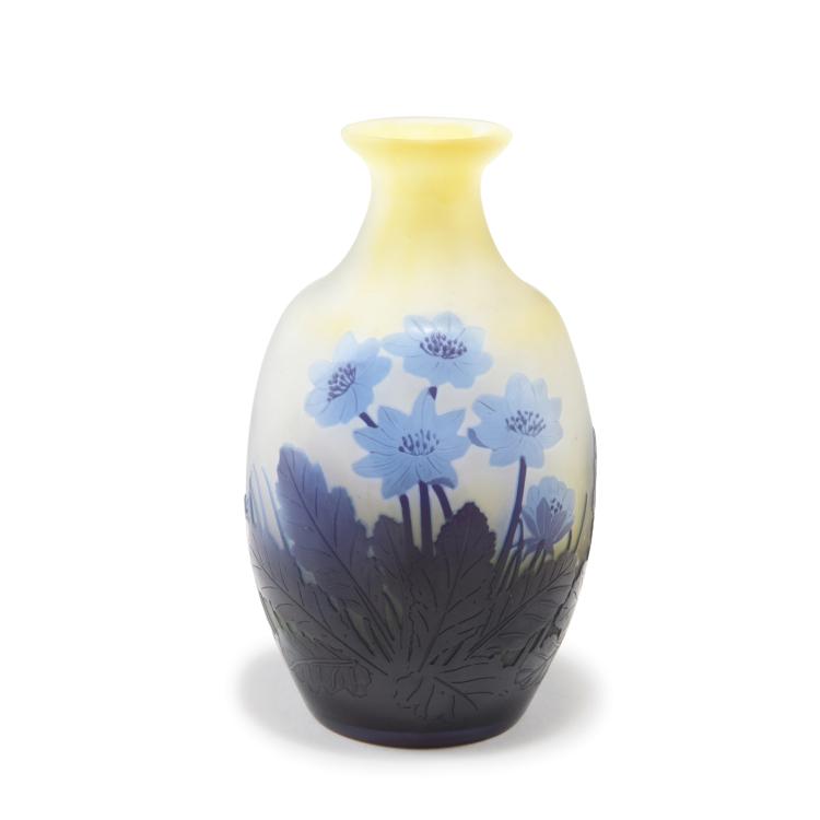 Hauptbild zu Objekt, 'Primev&egrave;res' vase, c1920, Gall&eacute;, Emile, Nancy, 123 97