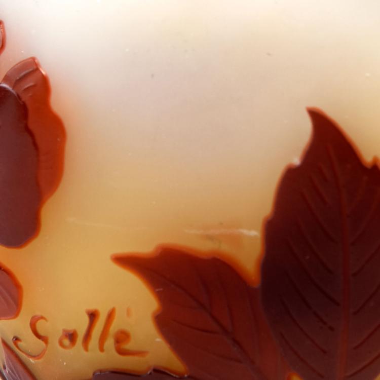 Bild 2 zu Objekt, 'Cerisiers' vase, c1910, Gall&eacute;, Emile, Nancy, 123 95