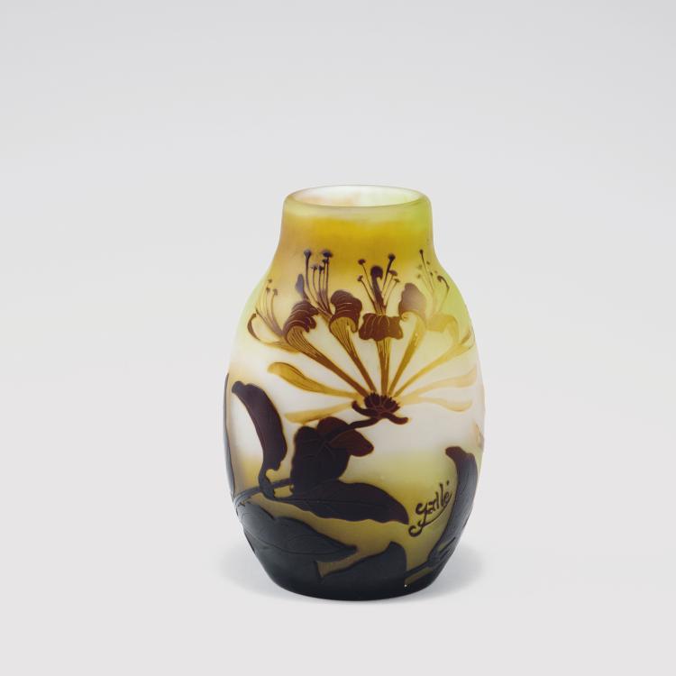 Hauptbild zu Objekt, 'Ch&egrave;vre-feuille' vase, 1906-14, Gall&eacute;, Emile, Nancy, 123 94