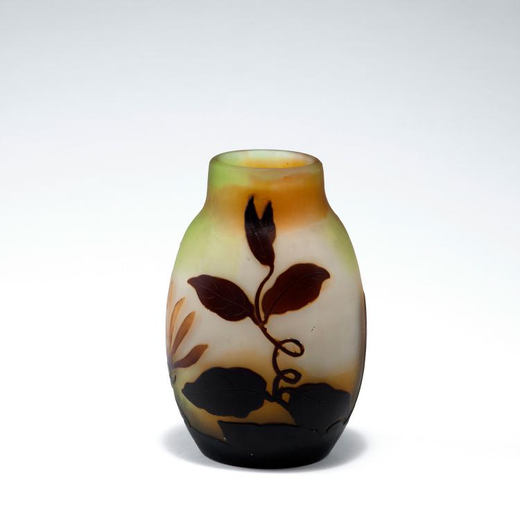 Bild 1 zu Objekt, 'Ch&egrave;vre-feuille' vase, 1906-14, Gall&eacute;, Emile, Nancy, 123 94