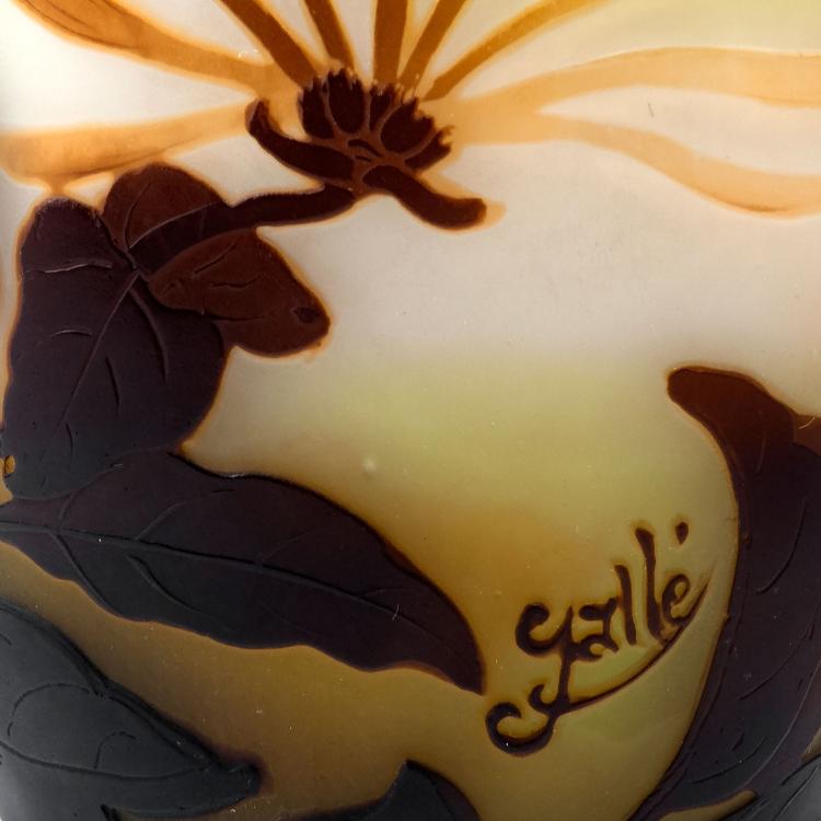 Bild 2 zu Objekt, 'Ch&egrave;vre-feuille' vase, 1906-14, Gall&eacute;, Emile, Nancy, 123 94