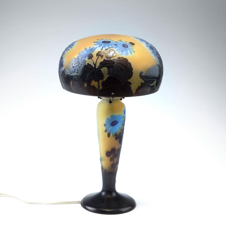 Bild 1 zu Objekt, 'Cin&eacute;raires' table light, 1920s, Gall&eacute;, Emile, Nancy, 123 99