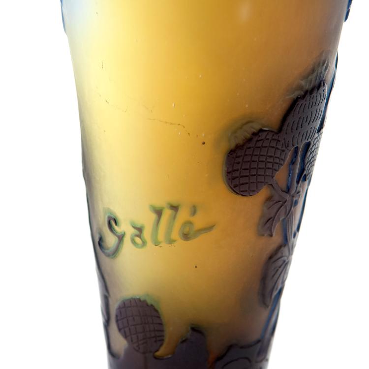 Bild 3 zu Objekt, 'Cin&eacute;raires' table light, 1920s, Gall&eacute;, Emile, Nancy, 123 99