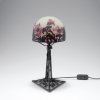 'Anémones' table light, c1925