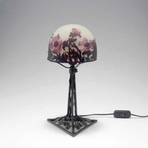 'Anémones' table light, c1925