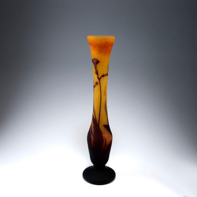 Bild 1 zu Objekt, 'Bignones' vase, 1912, Daum Fr&egrave;res, Nancy, 123 40