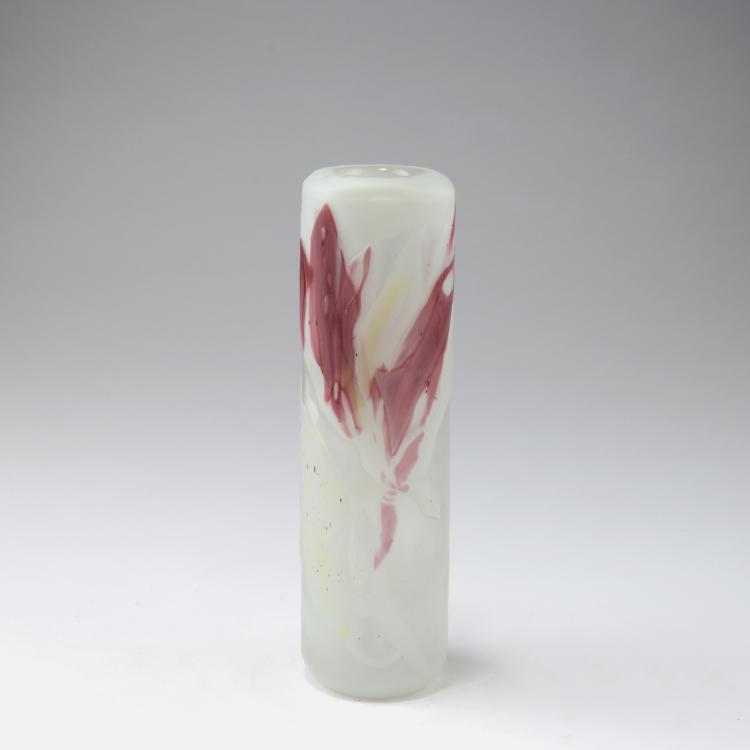 Hauptbild zu Objekt, 'Magnolias' Marqueterie vase, 1894, Gall&eacute;, Emile, Nancy, 123 51