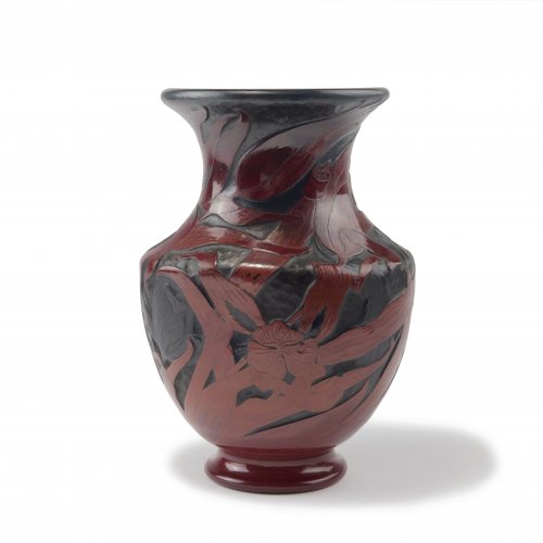 Außergewöhnliche Vase 'Tulipes', um 1896