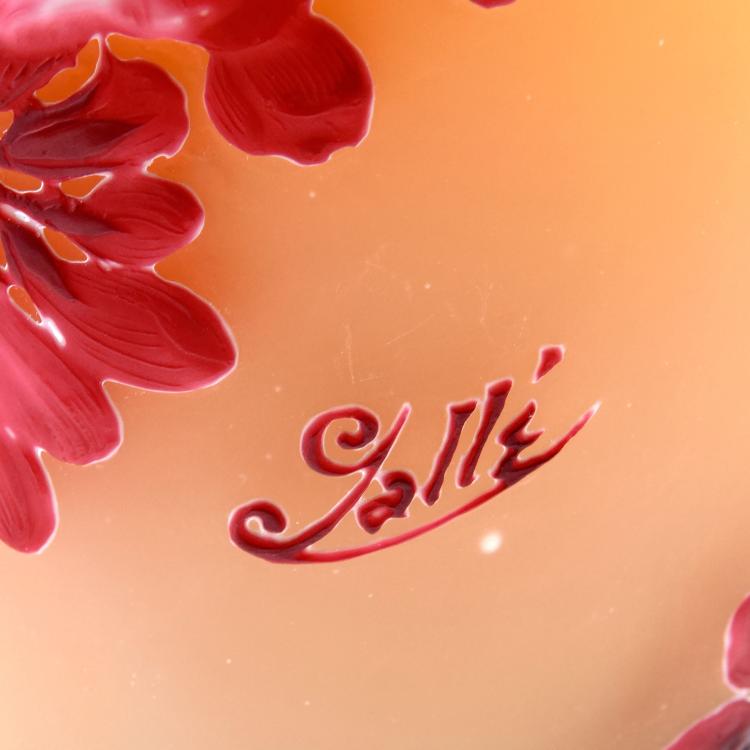 Bild 3 zu Objekt, Souffl&eacute;-Vase 'Fleurs de pommier', 1920-25, Gall&eacute;, Emile, Nancy, 123 96