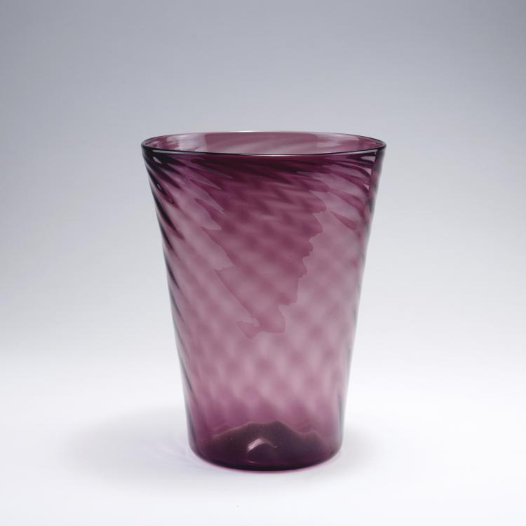 Hauptbild zu Objekt, Vase, 1925-31, Napoleone Martinuzzi, Venini & C., Murano, 122B 19